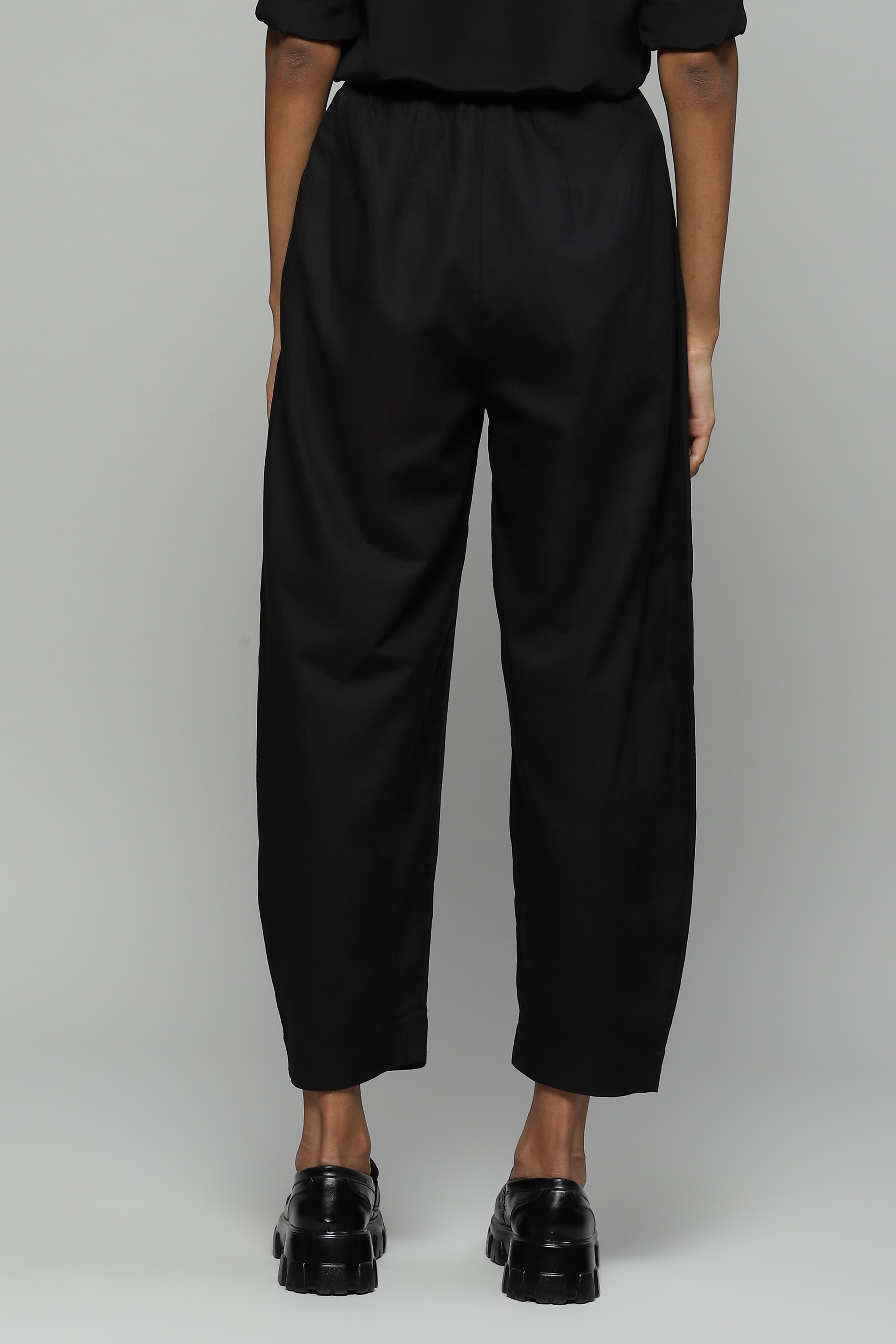 Black Silk Pant