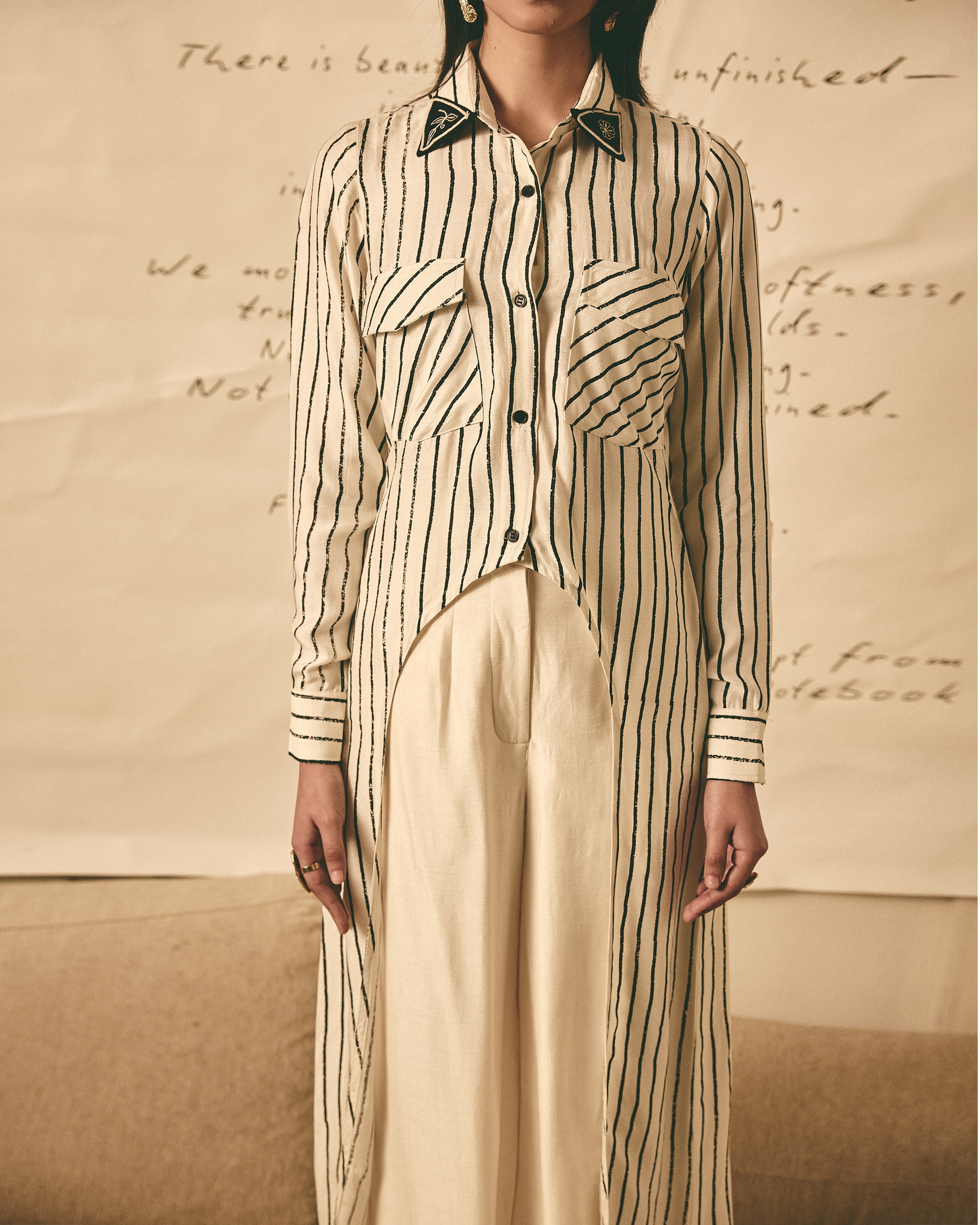 Stripe Long Shirt