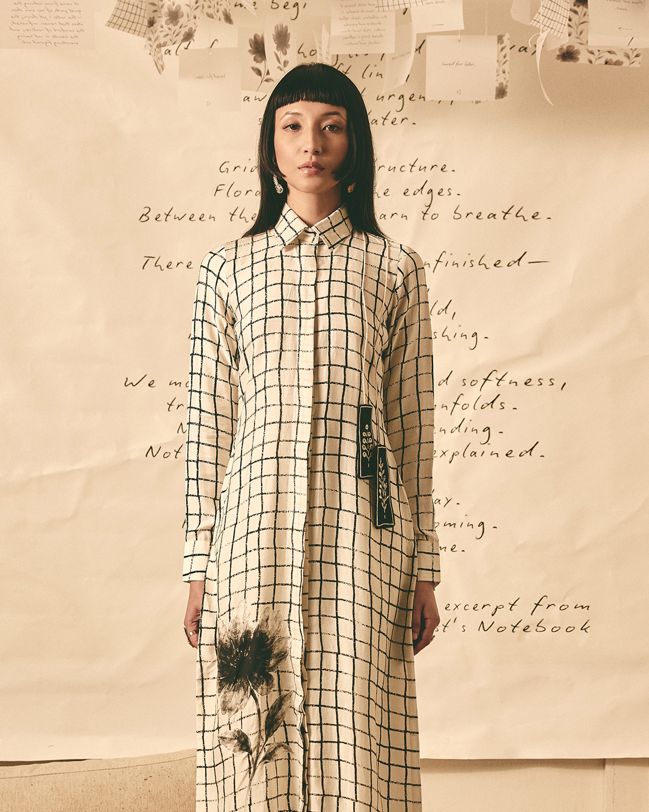 Bookmark Grid Kurta