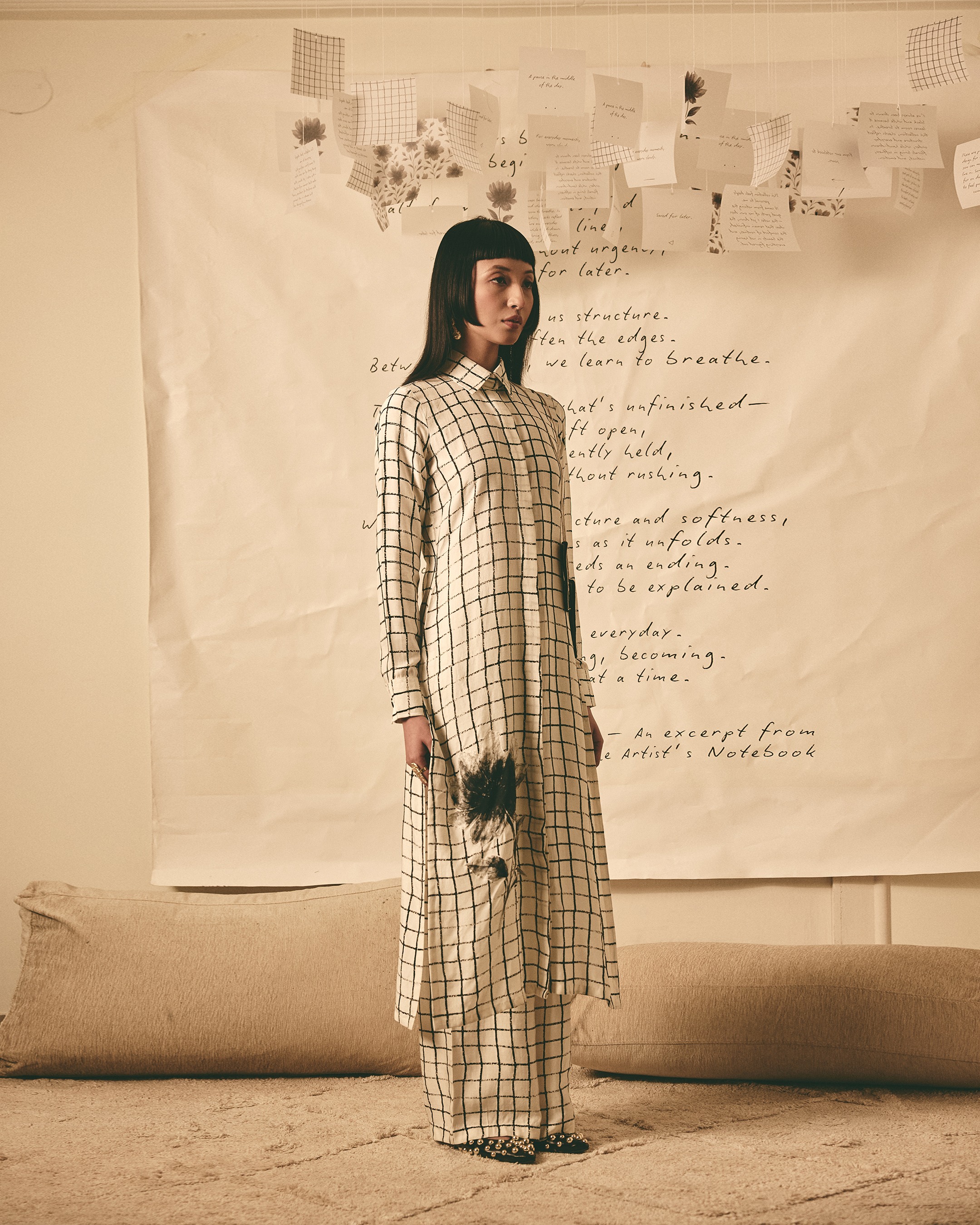 Grid Pant