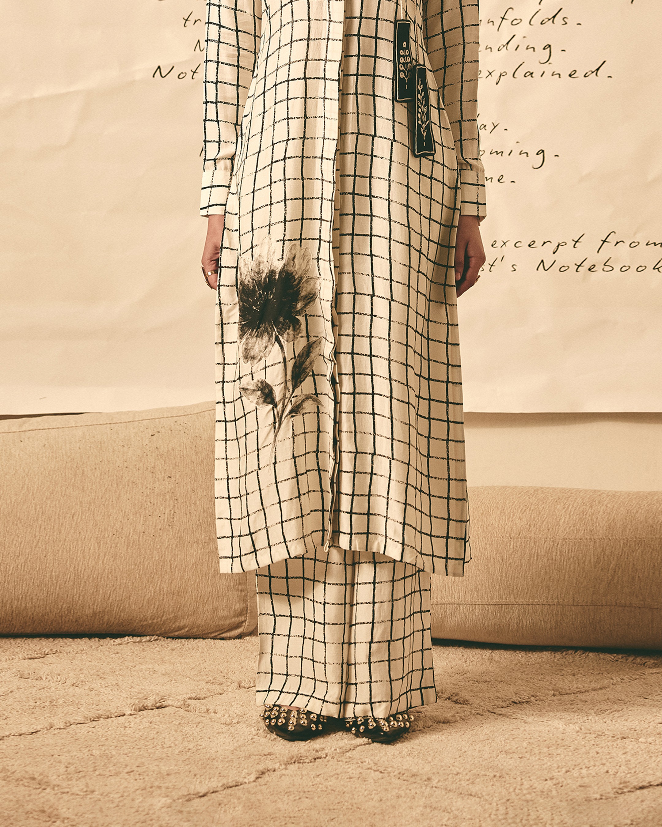 Grid Pant