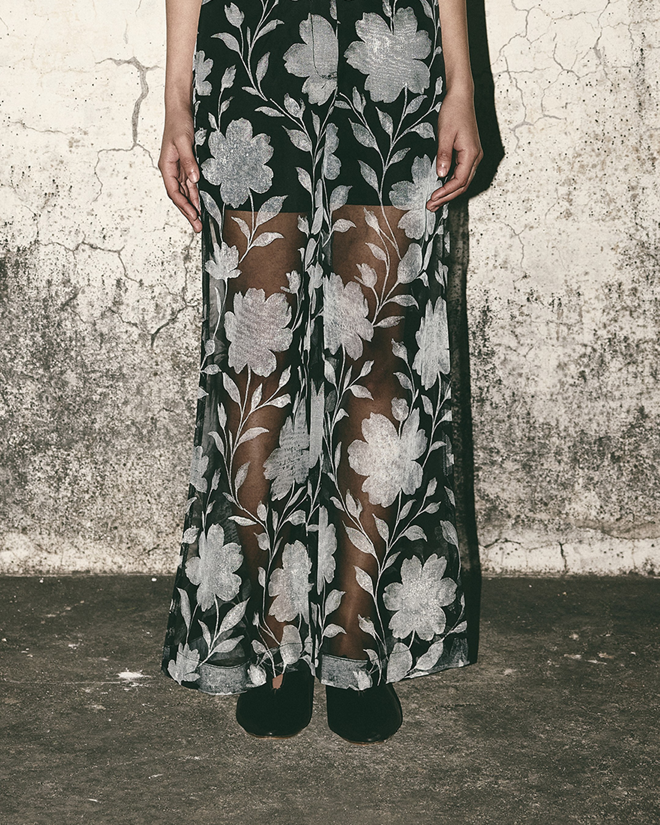 Floral Organza Pant
