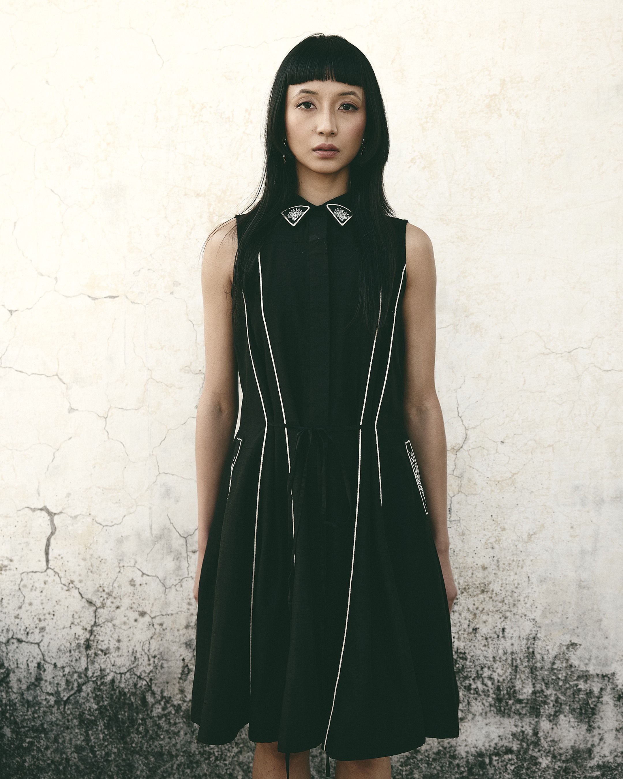 Black Trench Dress
