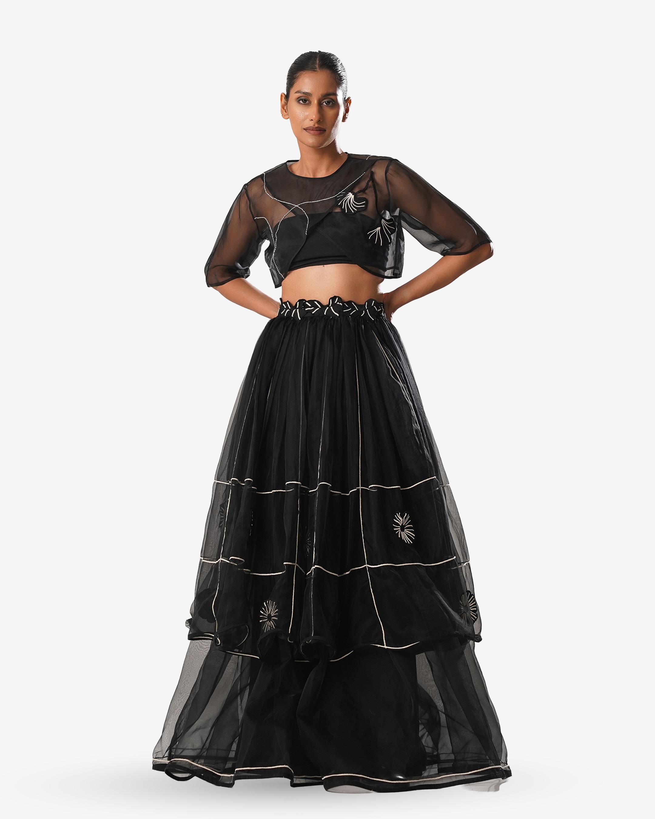Mj Organza Overlay