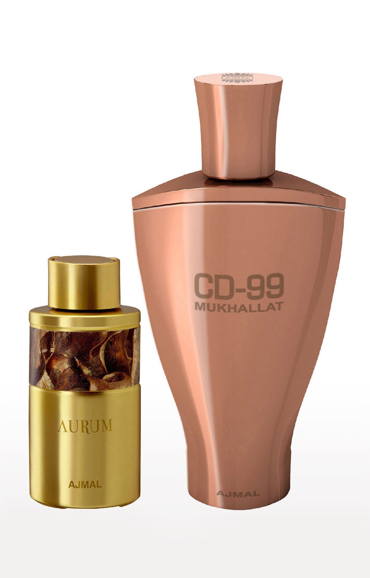 Ajmal | Ajmal Aurum Concentrated Perfume Oil Alcohol-free Attar 10ml for Women and CD 99 Mukhallat Concentrated Perfume Oil Oriental Alcohol-free Attar 14ml for Unisex 0
