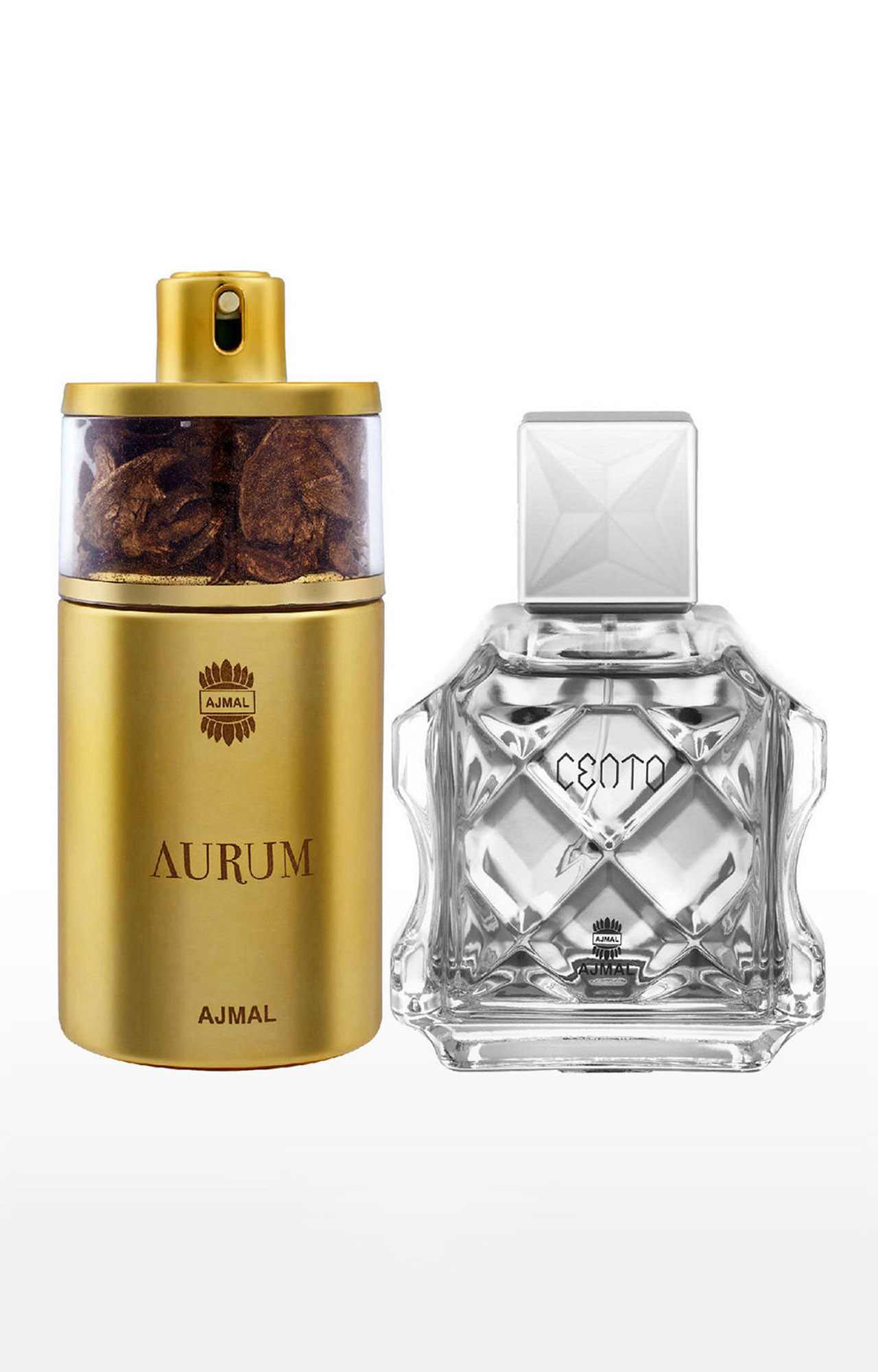 Ajmal Aurum EDP Fruity Perfume 75ml for Women and Cento EDP