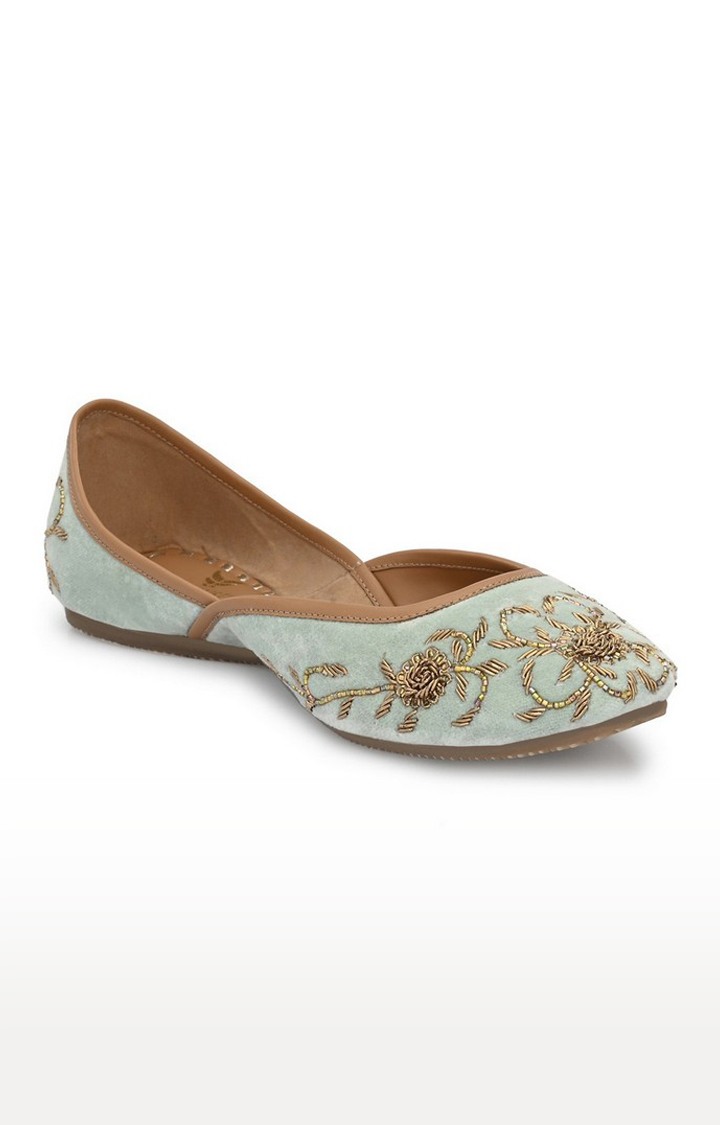Aady Austin Slip On Trendy Zardosi Jutti Mojris for women