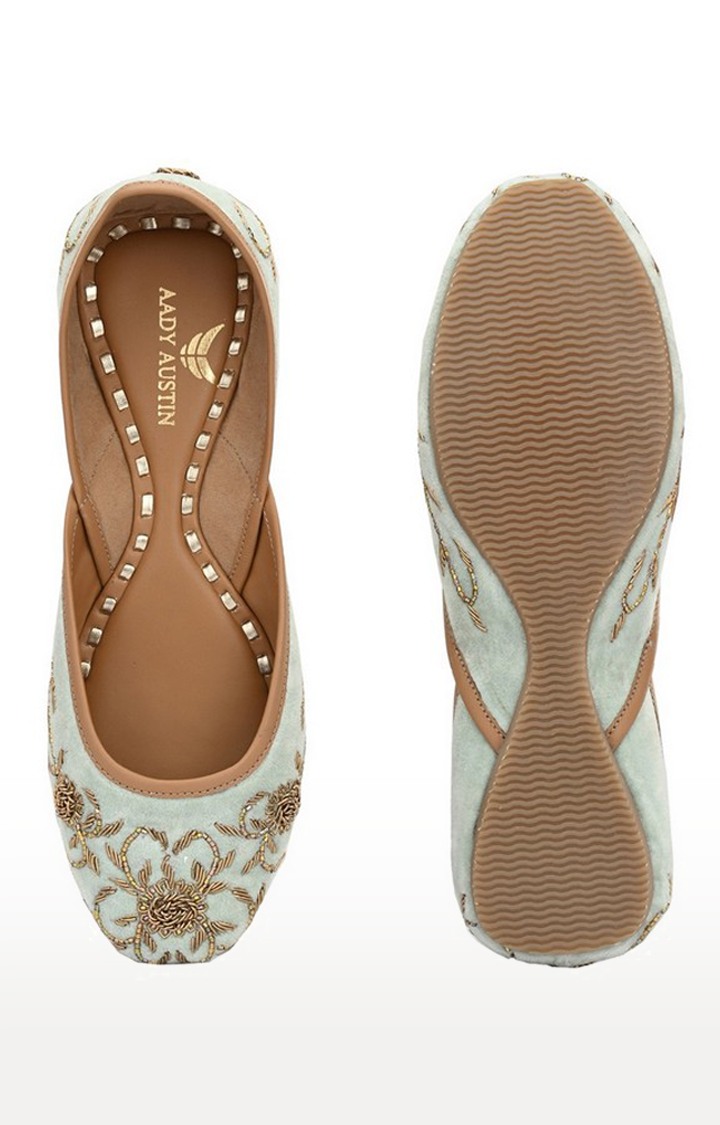 Aady Austin Slip_On  Trendy Zardosi Jutti Mojris for women
