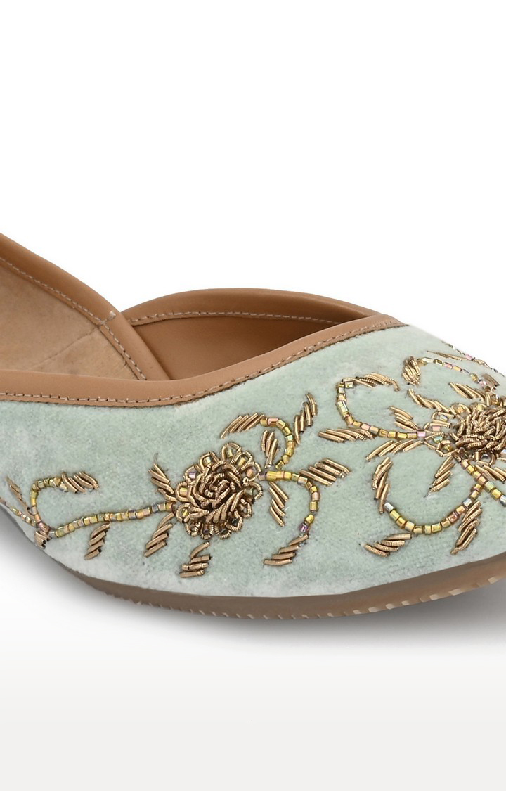 Aady Austin Slip_On  Trendy Zardosi Jutti Mojris for women