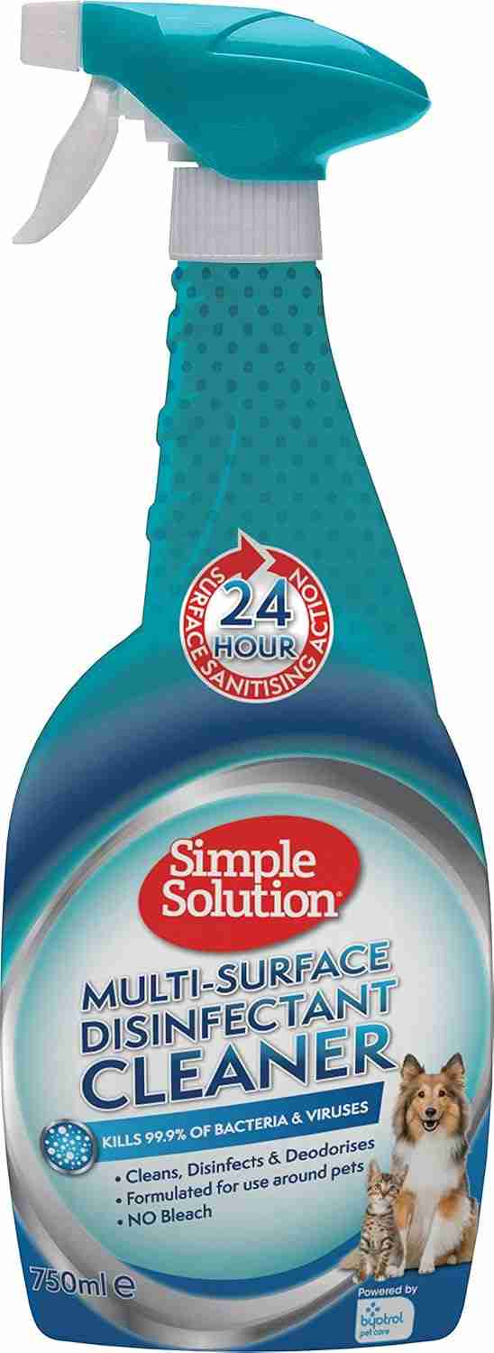 Simple Solution Multi-Surface Disinfectant Cleaner, 750 ml