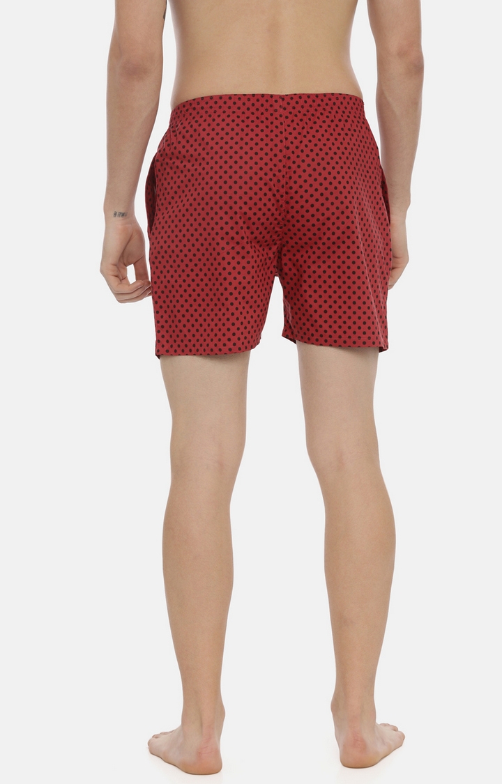 PIVOT | Black & Red Cotton Boxers - Pack of 2 5