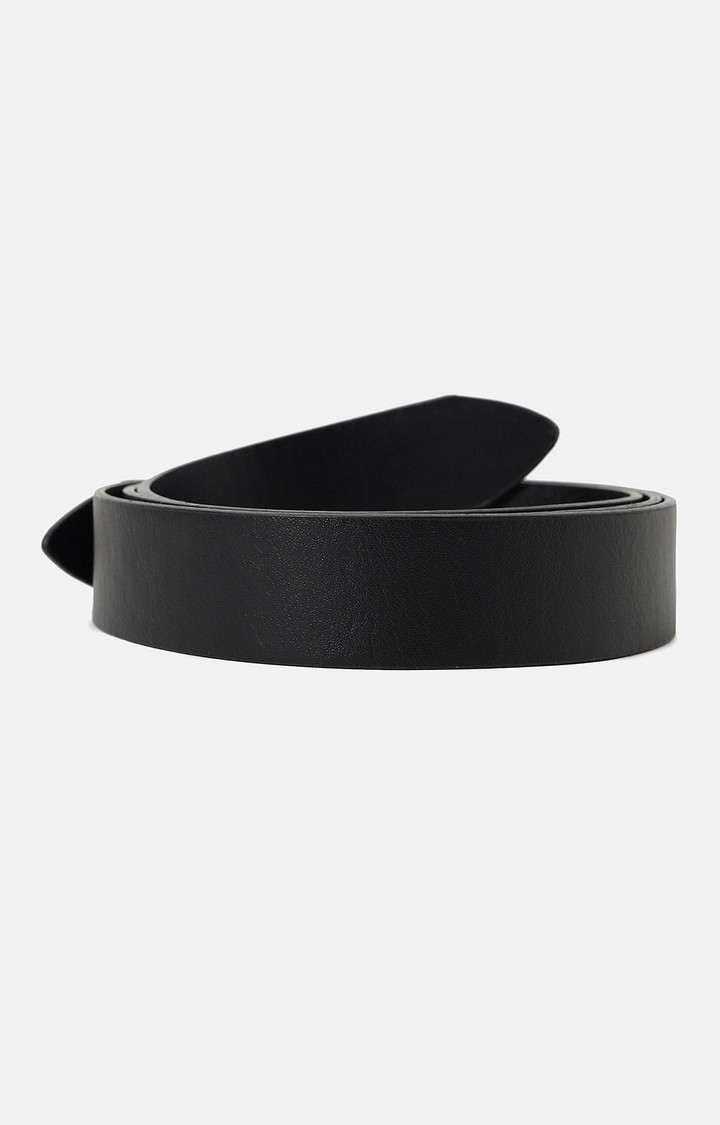 Women's Black Solid Single Clothing Accessory