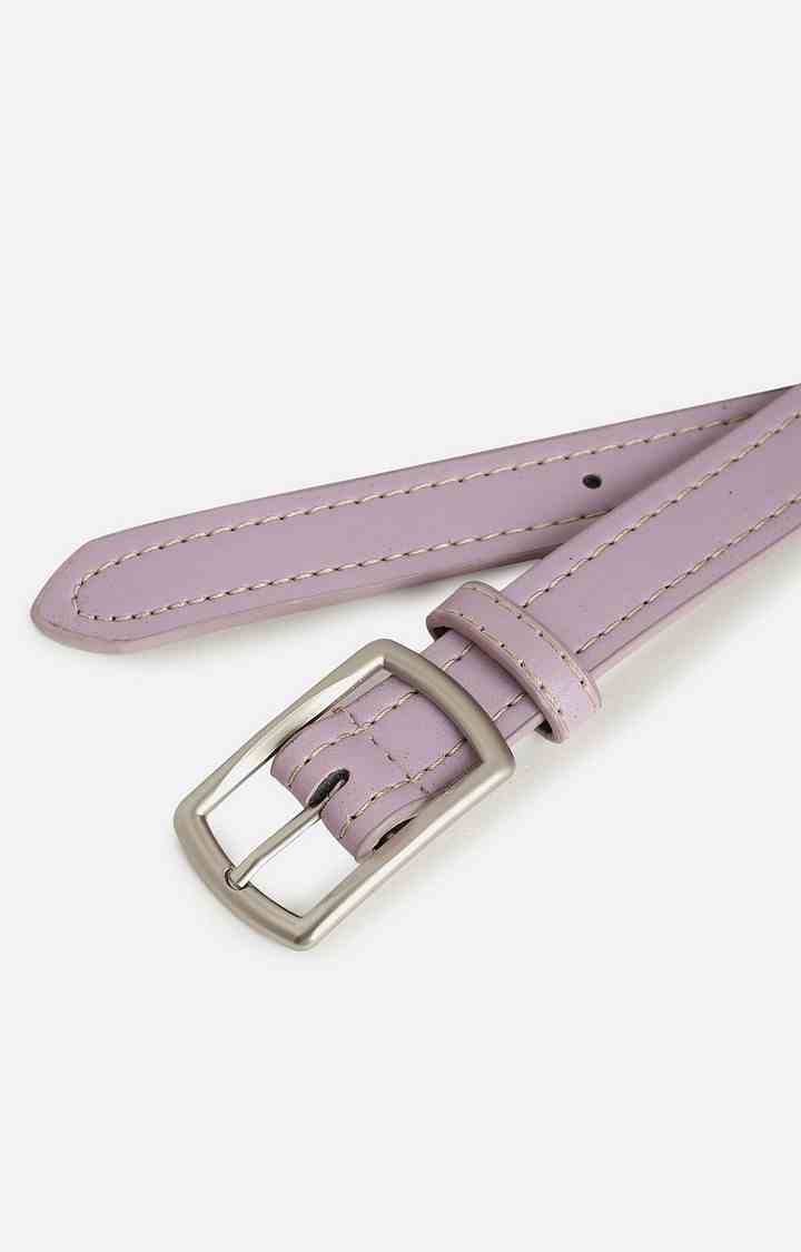 Women's Purple Solid Single Clothing Accessory