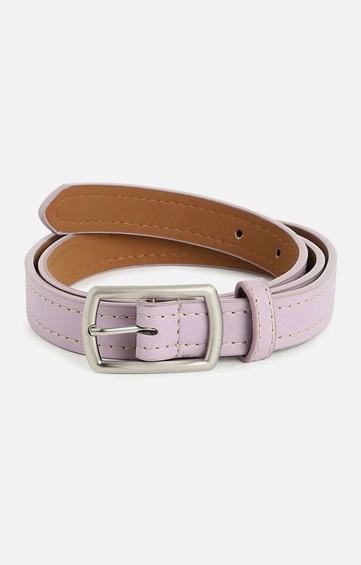 Women's Purple Solid Single Clothing Accessory