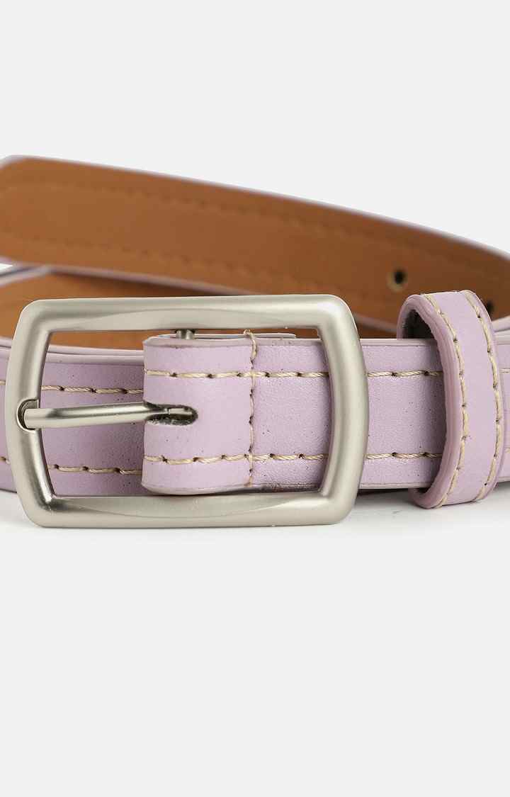 Women's Purple Solid Single Clothing Accessory