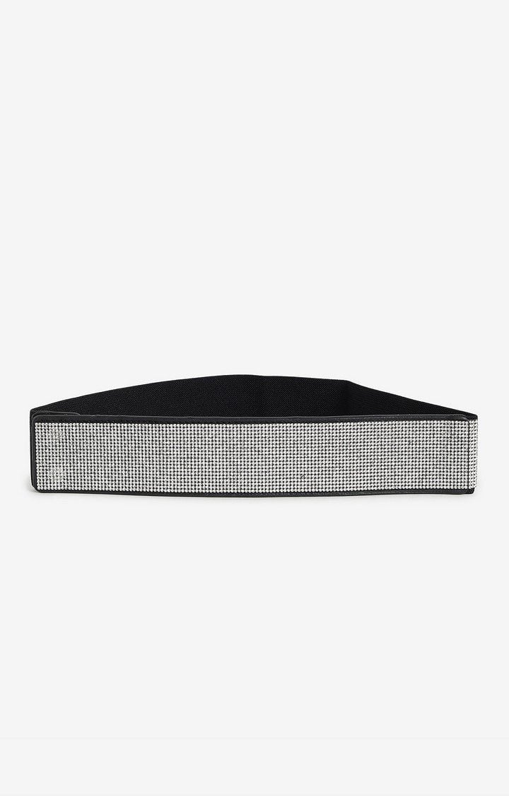 Women's Silver Embellished Single Clothing Accessory