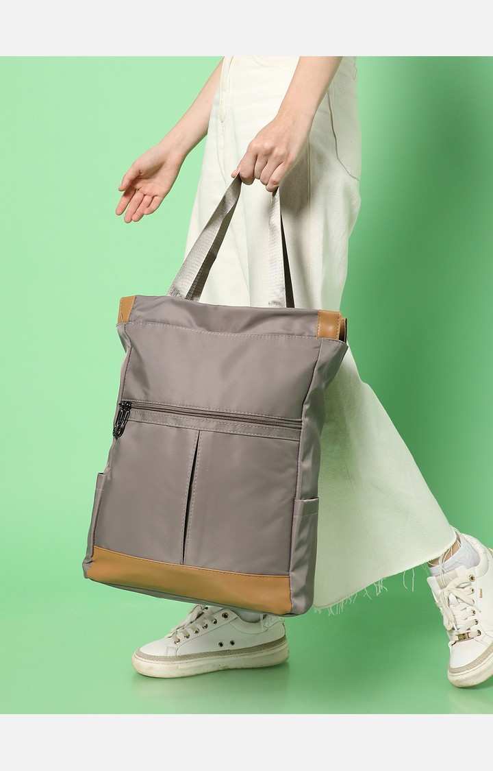Women's Grey Backpack