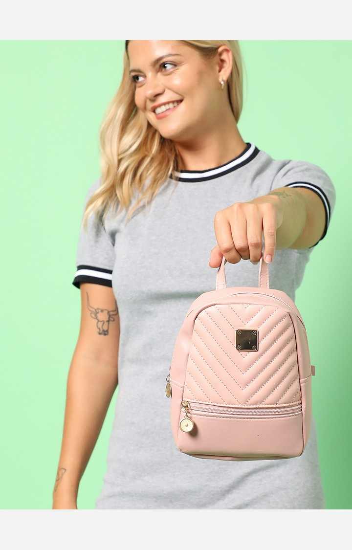 Women's Pink Backpack