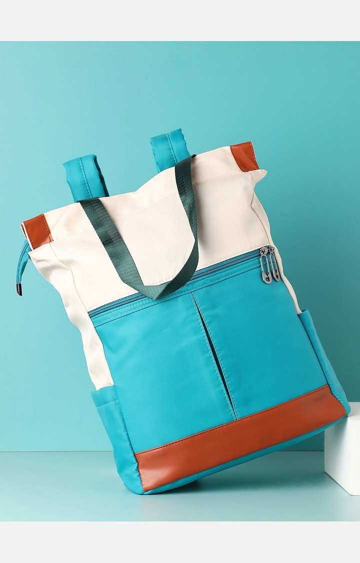 Women's White Backpack