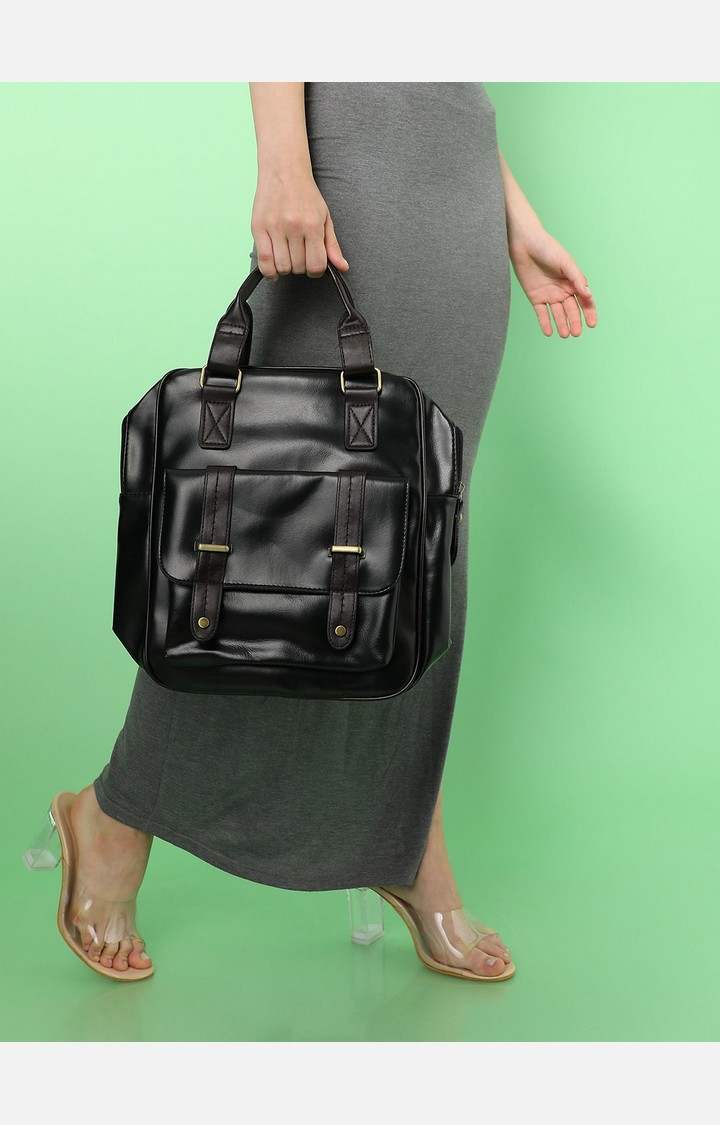 Women's Black Backpack