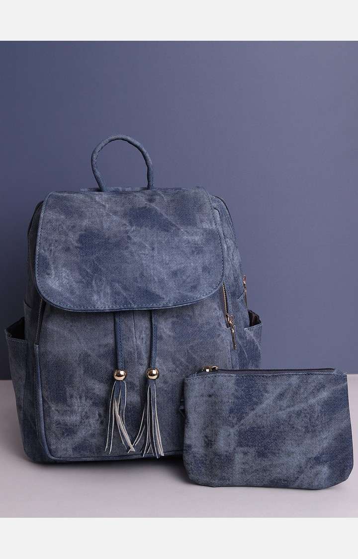 Women's Blue Backpack