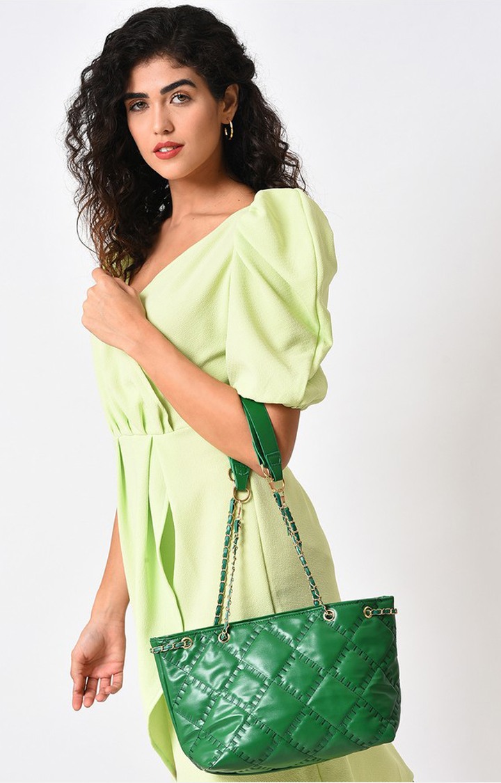 Women's Green Handbag