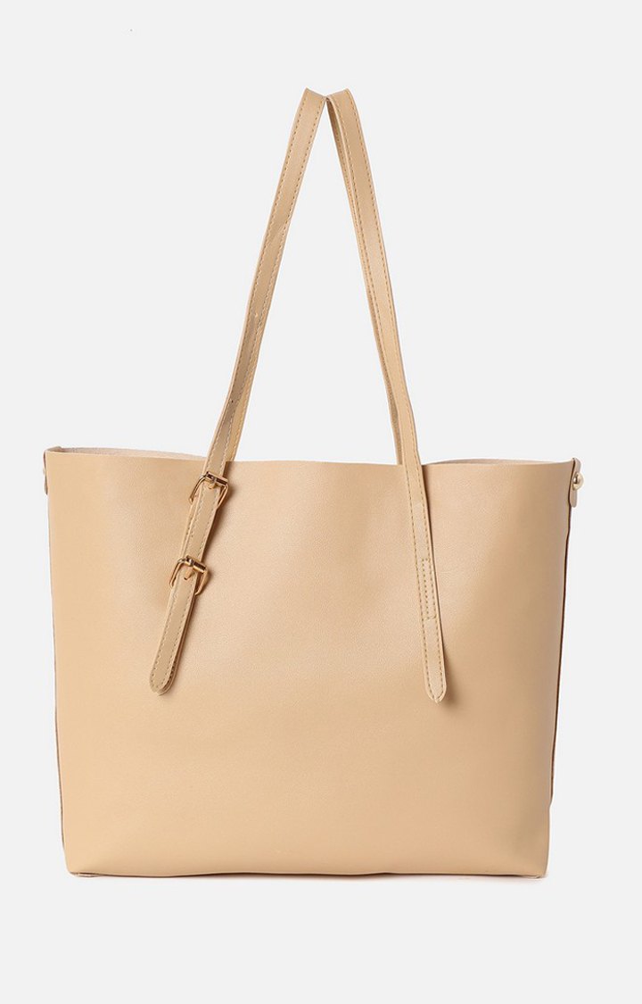 Women's Beige Handbag