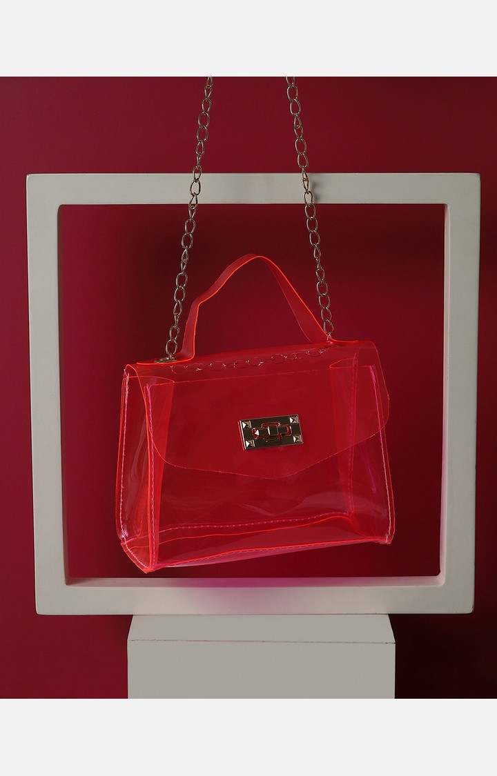 Women's Orange Handbag
