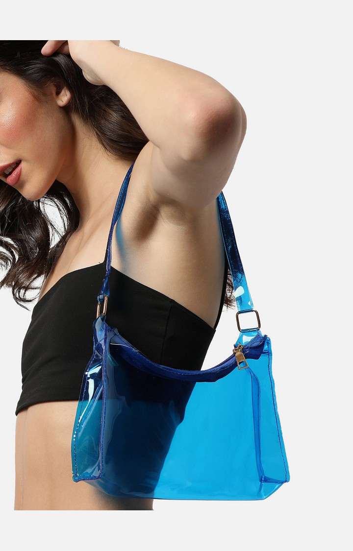 Women's Blue Handbag