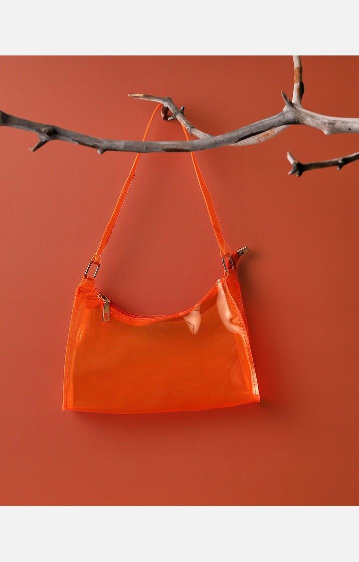 Women's Orange Handbag