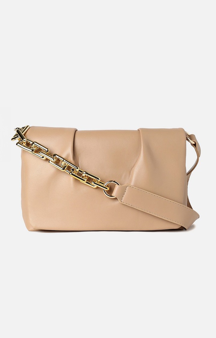 Women's Beige Handbag