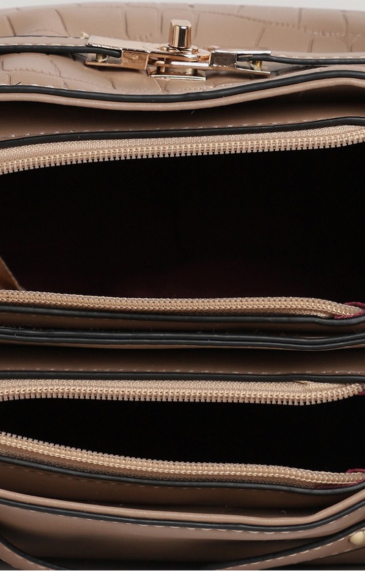 Women's Beige Handbag