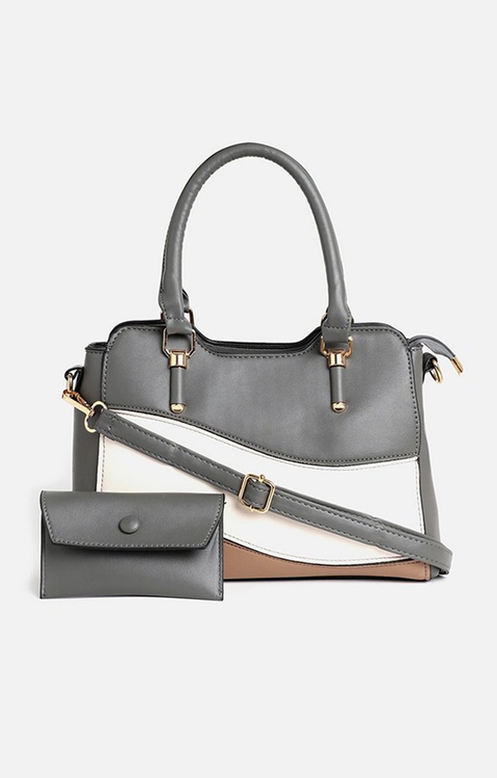 Women's Grey Handbag