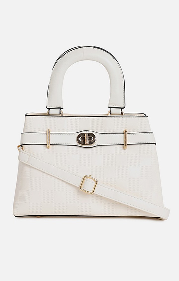 Women's White Handbag