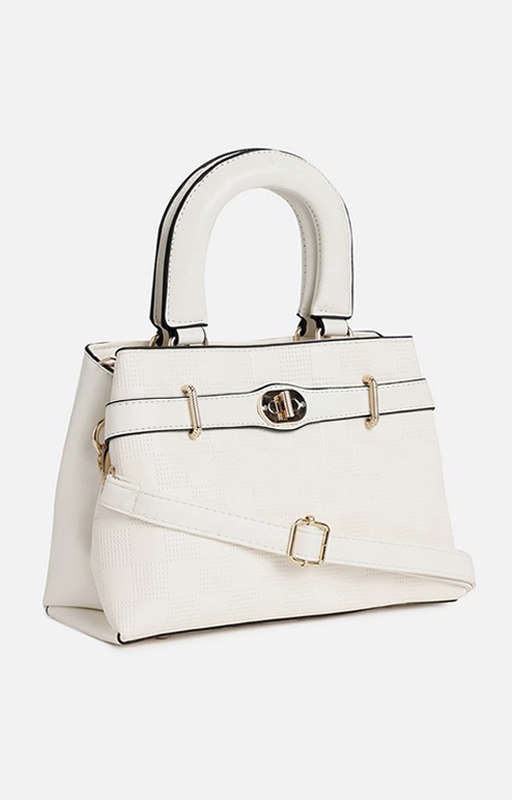 Women's White Handbag