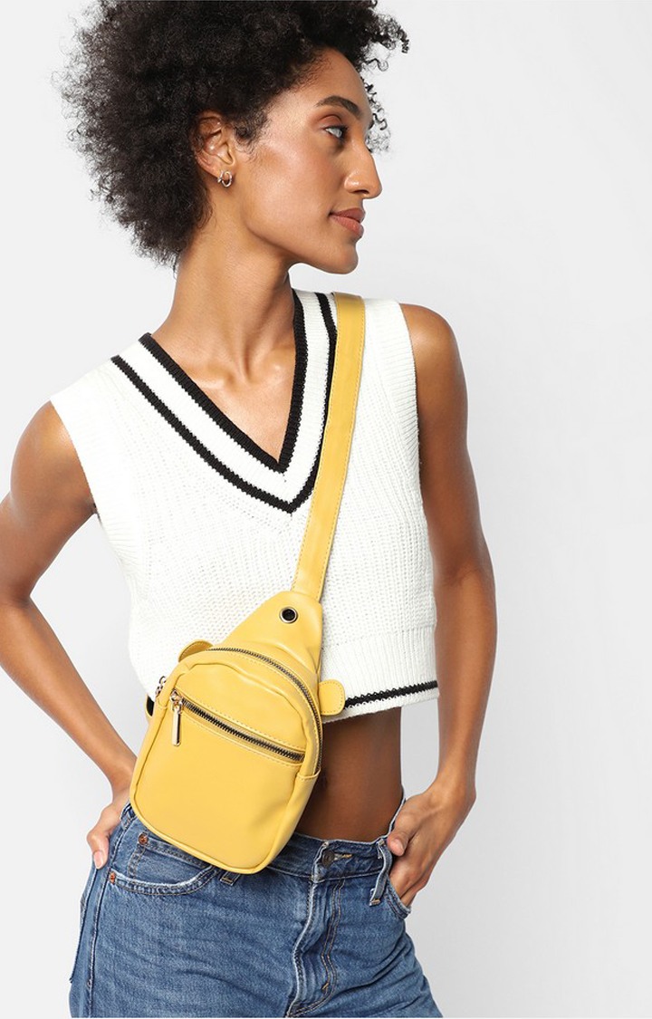 Women's Mustard Waist bag