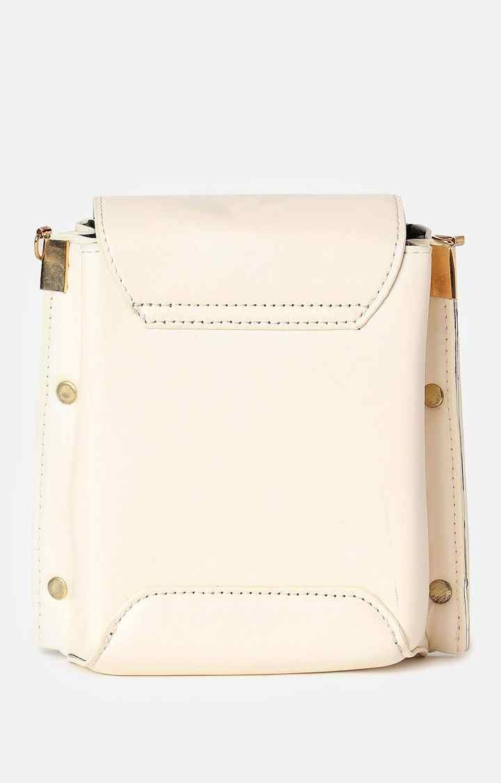 Women's Off White Handbag