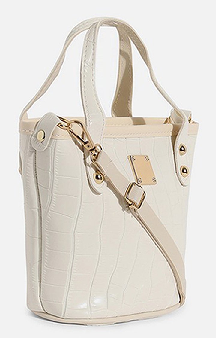 Women's White Handbag