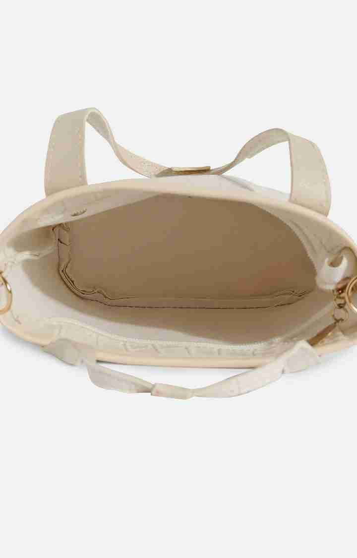 Women's White Handbag