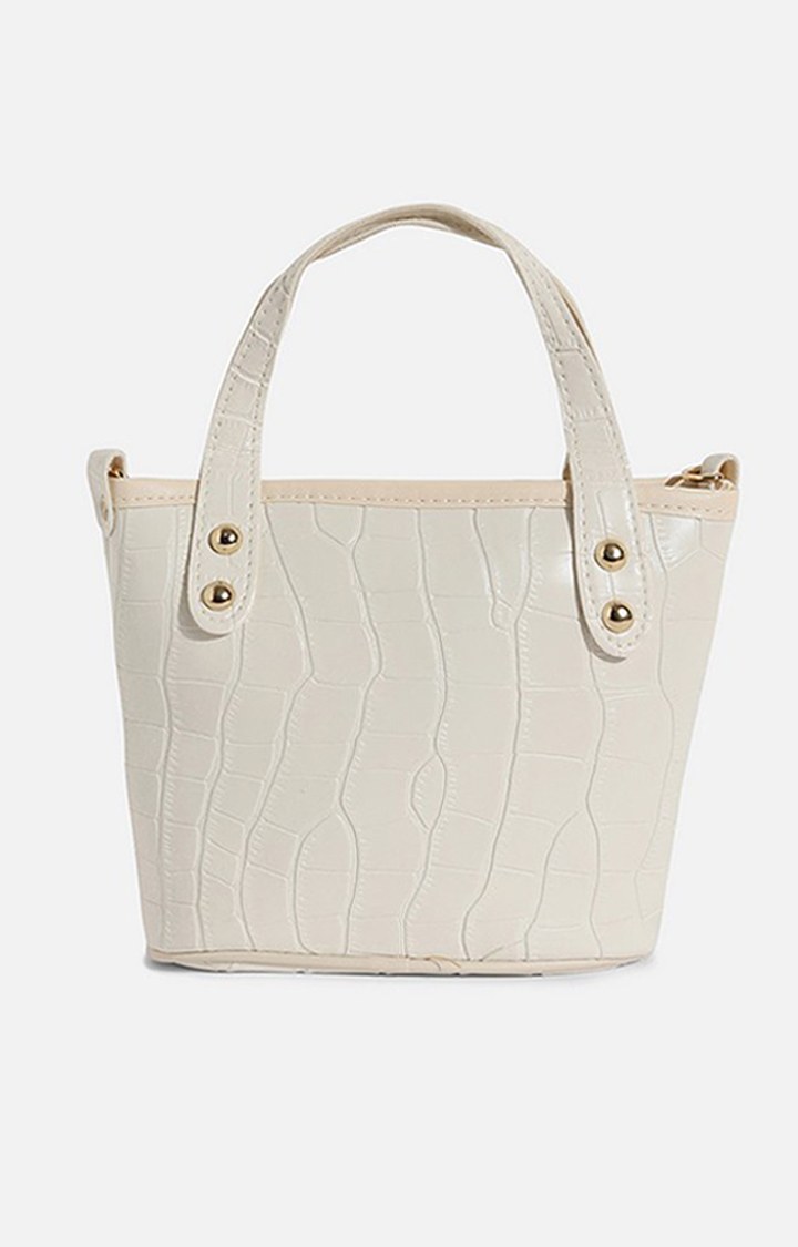 Women's White Handbag