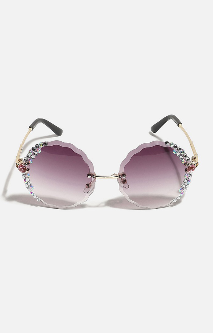 Haute Sauce By Campus Sutra Women Round Sunglasses With Polarised Lens