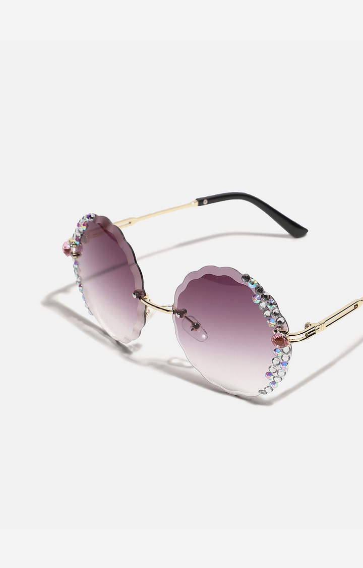 Haute Sauce By Campus Sutra Women Round Sunglasses With Polarised Lens