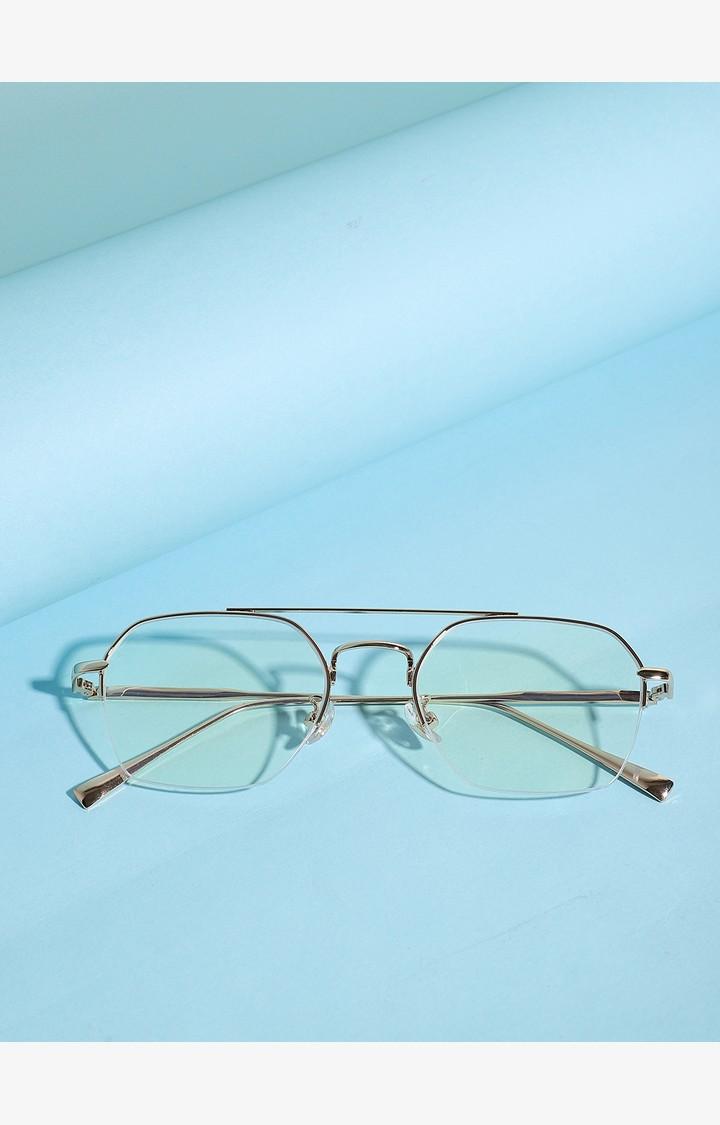 Haute Sauce By Campus Sutra Women Clear Lens & White Oversized Sunglasses