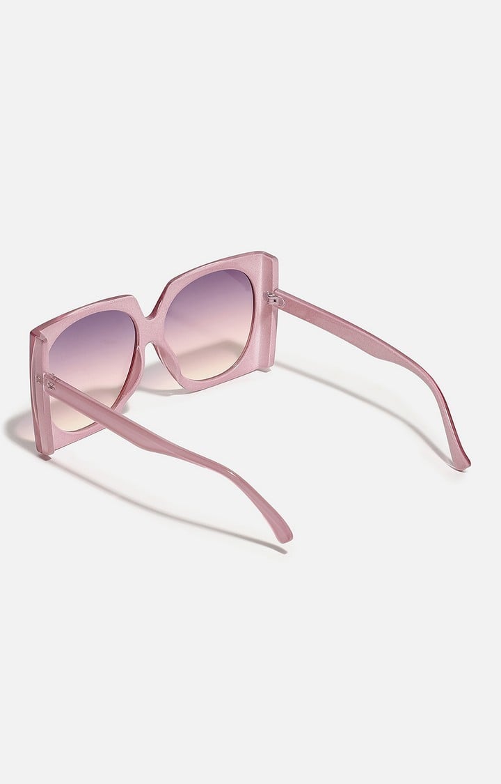 Haute Sauce By Campus Sutra Women Oversized Sunglasses With Polarised Lens