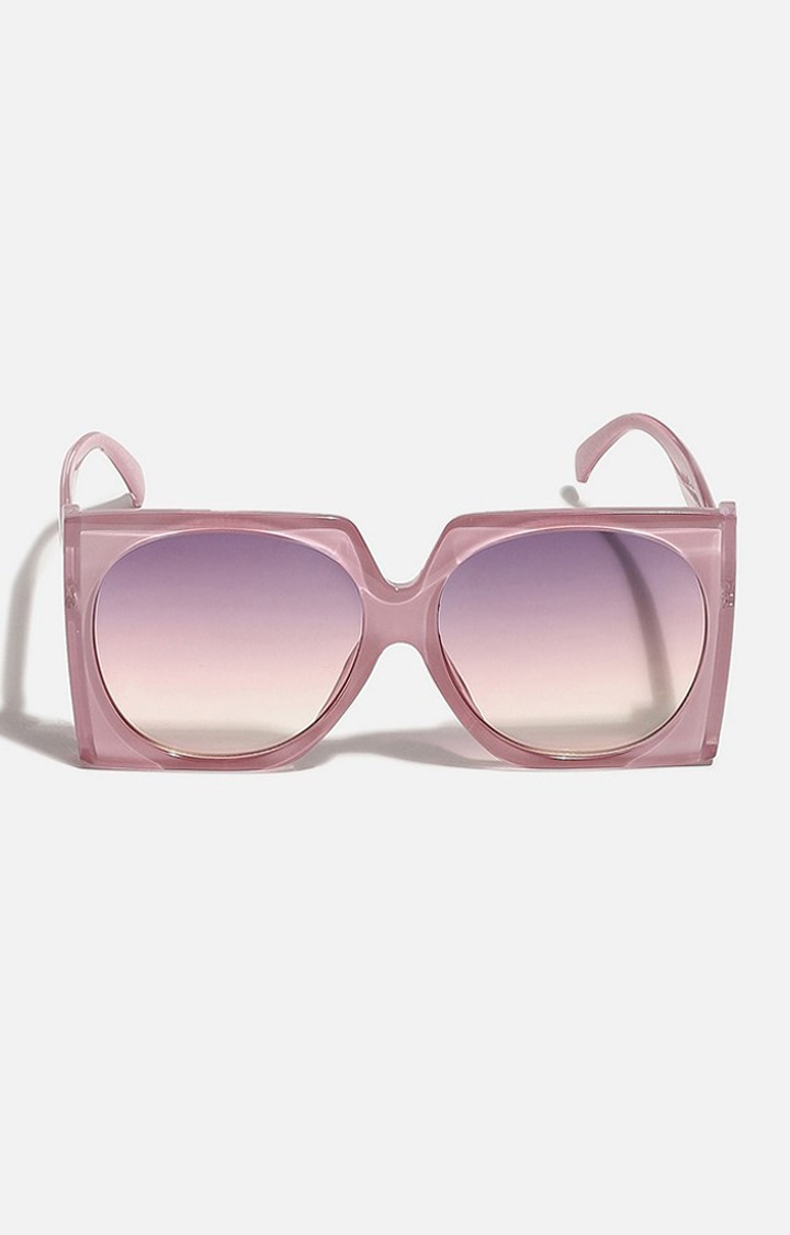 Haute Sauce By Campus Sutra Women Oversized Sunglasses With Polarised Lens
