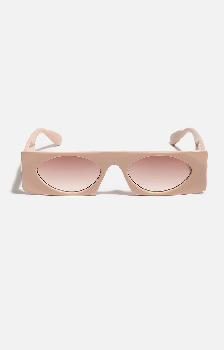 Haute Sauce By Campus Sutra Women Rectangle Sunglasses With Polarised Lens