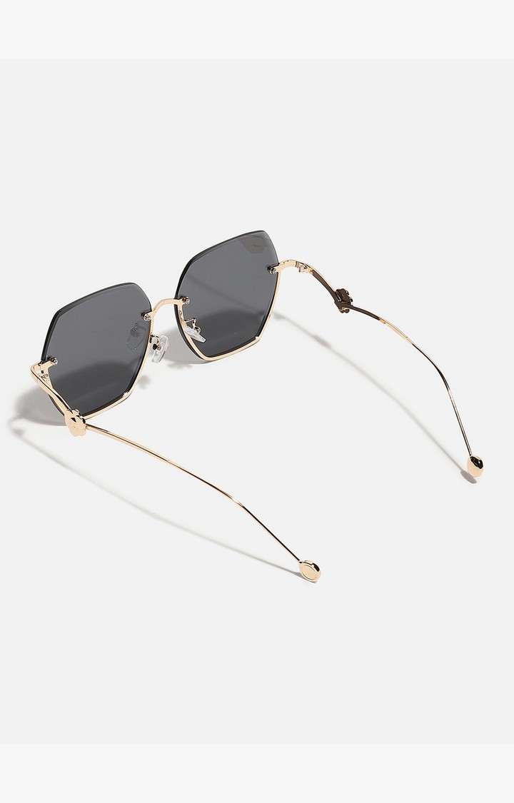 Haute Sauce By Campus Sutra Women Oversized Sunglasses With Polarised Lens