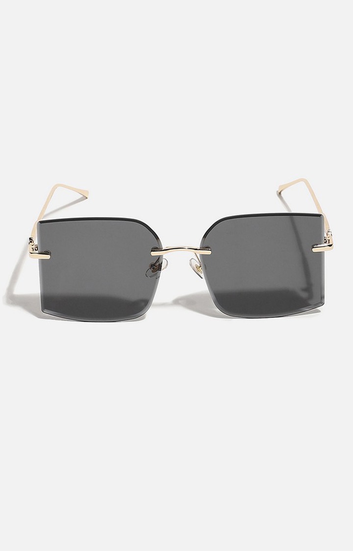 Haute Sauce By Campus Sutra Women Rectangle Sunglasses With Polarised Lens