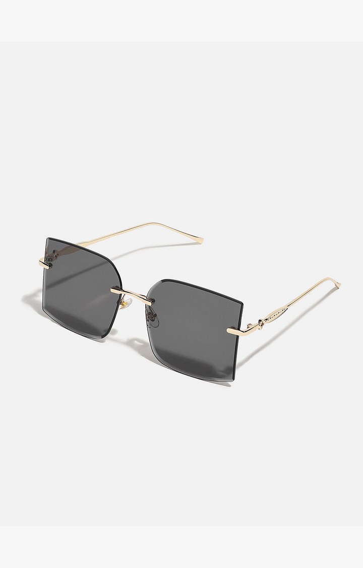 Haute Sauce By Campus Sutra Women Rectangle Sunglasses With Polarised Lens