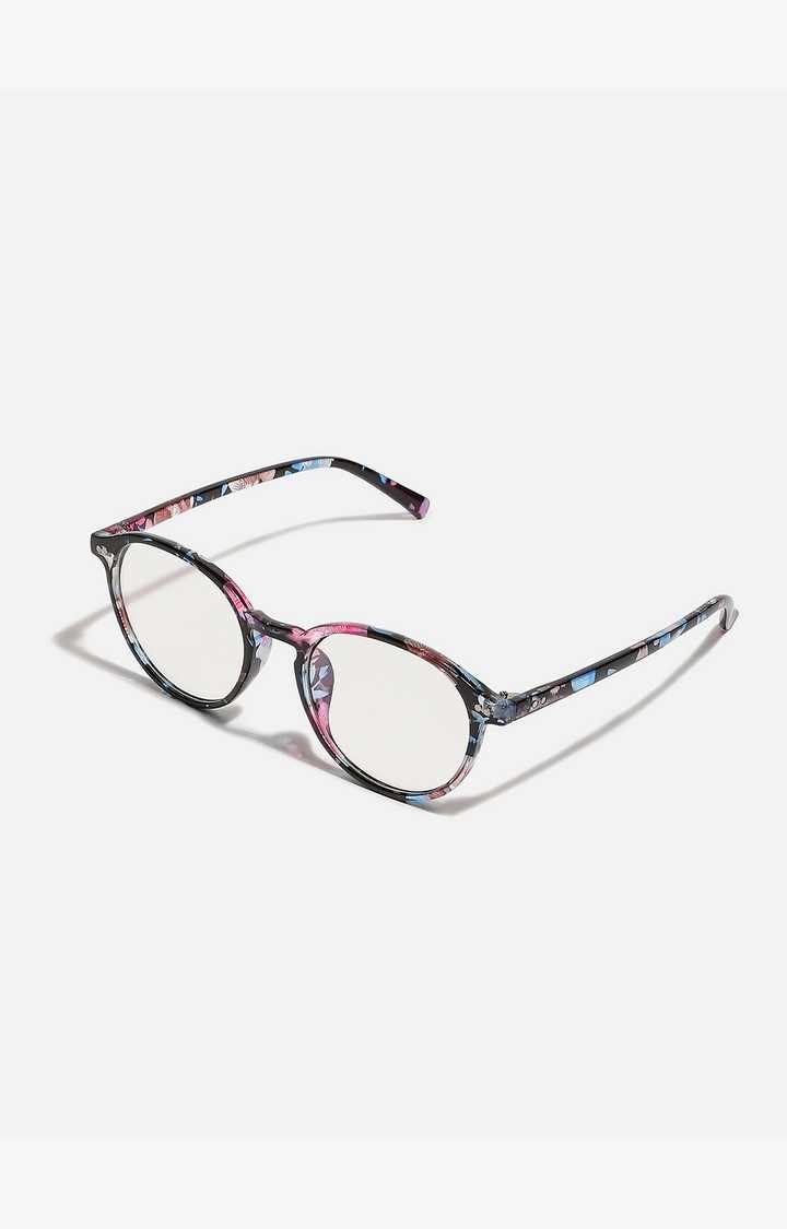 Haute Sauce By Campus Sutra Women Clear Lens & Pink Round Sunglasses